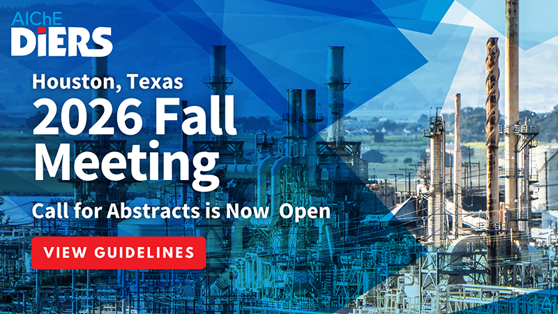 DIERS 2026 DIERS Fall Meeting