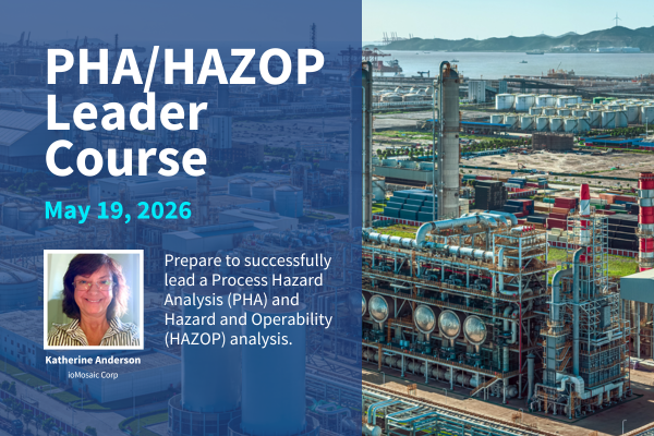 PHA/HAZOP Leader Course May 2026