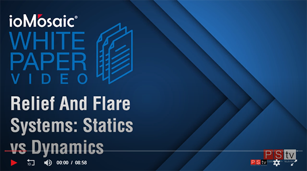 Relief and Flare Systems Statics vs Dynamic Videos