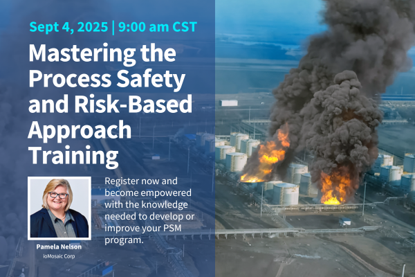 Mastering the Process Safety and Risk-Based Approach Training
