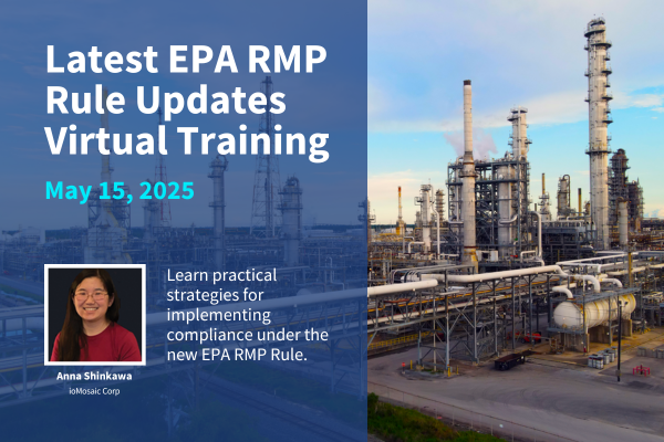 Latest EPA RMP Rule Updates Virtual Training